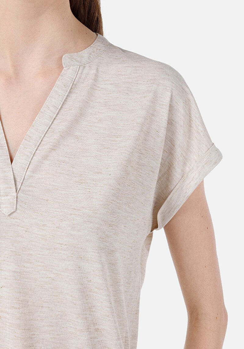 Показати інформацію про Футболка З Коротким Рукавом Жіноча Сіра  Cl1067927