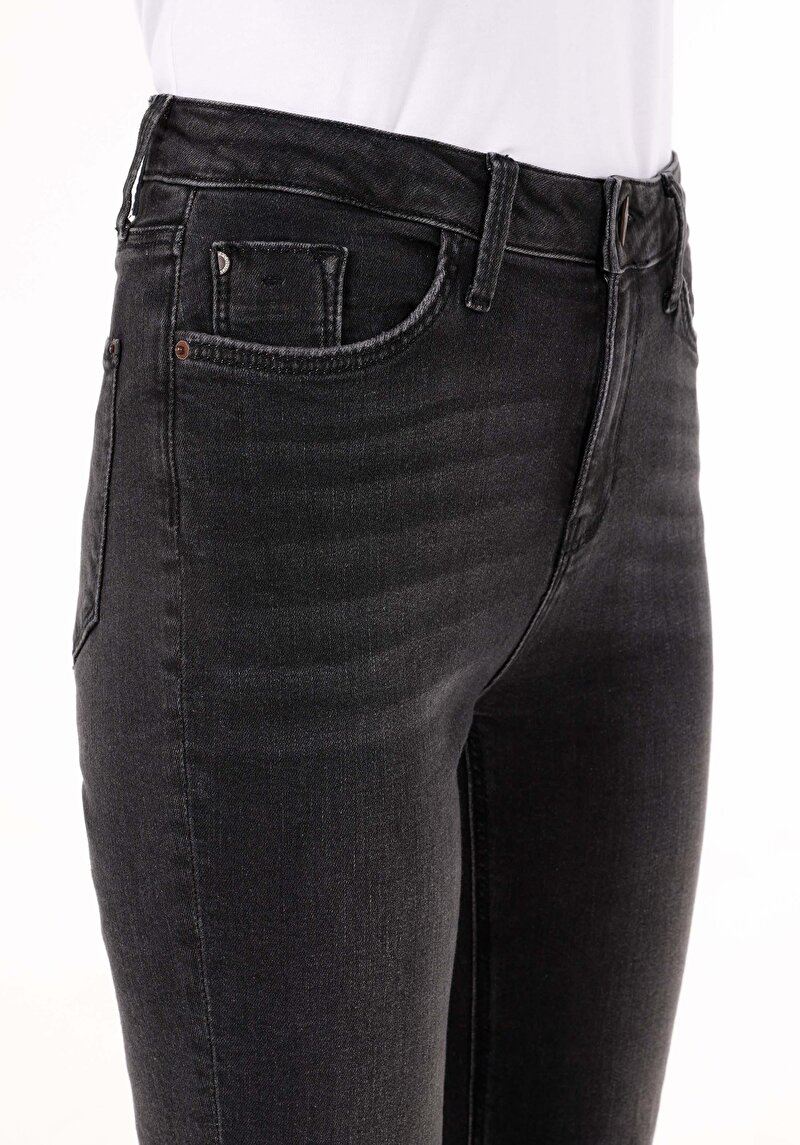 Зображення 703 Carla Джинси Жіночі Чорні Вузького Крою Cl1070659