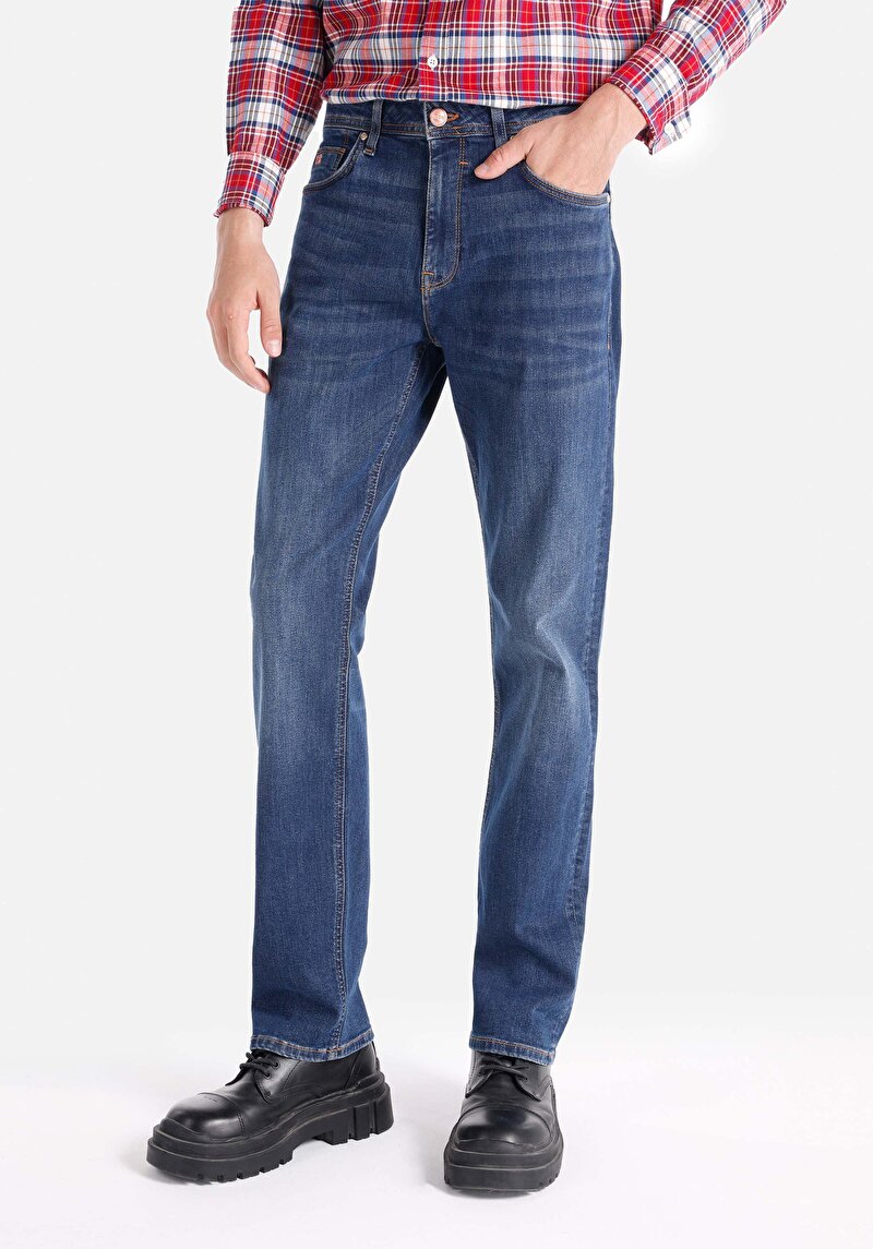 Показати інформацію про 045 David Джинси Чоловічі  Класичного Крою Cl1065277