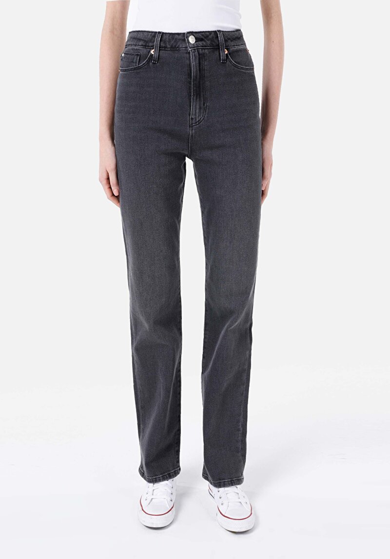 Зображення 792 Mila Джинси Жіночі Чорні Класичного Крою Cl1068686