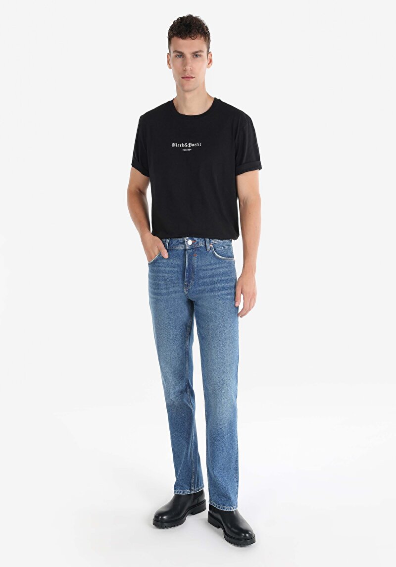 Зображення 045 David Джинси Чоловічі Блакитні Класичного Крою Cl1065279