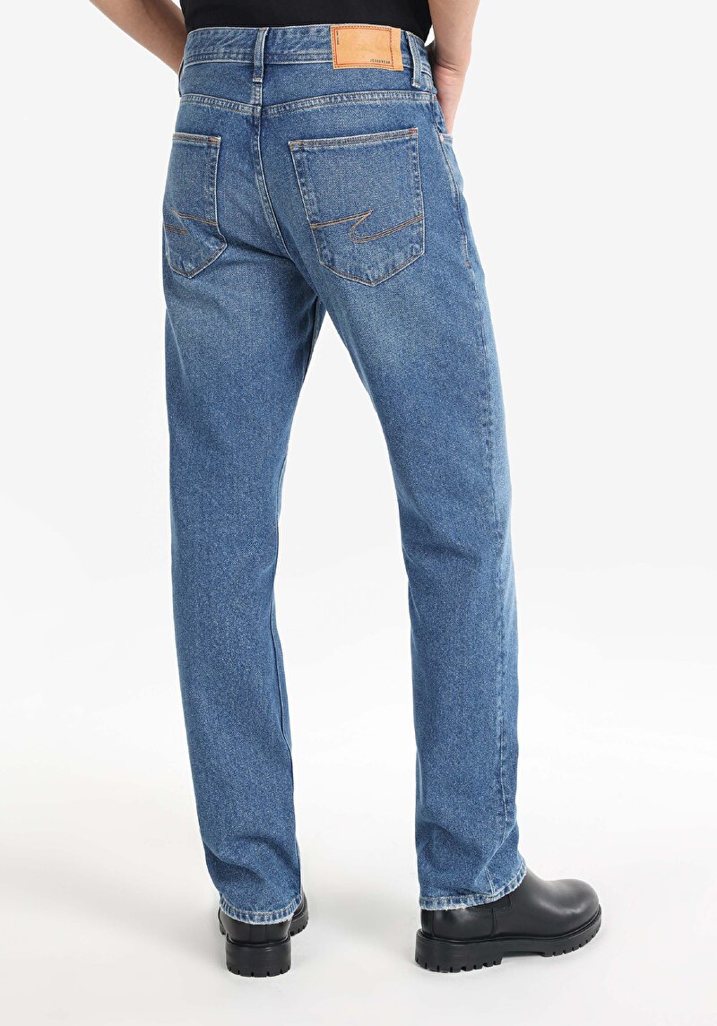 Зображення 045 David Джинси Чоловічі Блакитні Класичного Крою Cl1065279