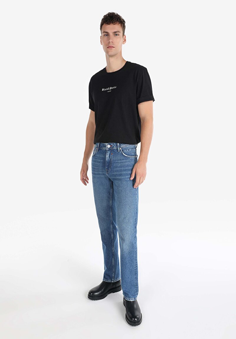 Зображення 045 David Джинси Чоловічі Блакитні Класичного Крою Cl1065279