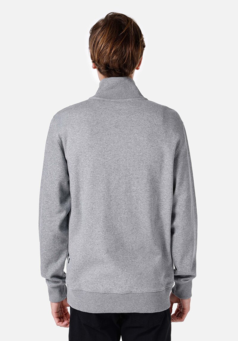 Показати інформацію про Футболка З Довгим Рукавом Чоловіча Сіра  Cl1066734