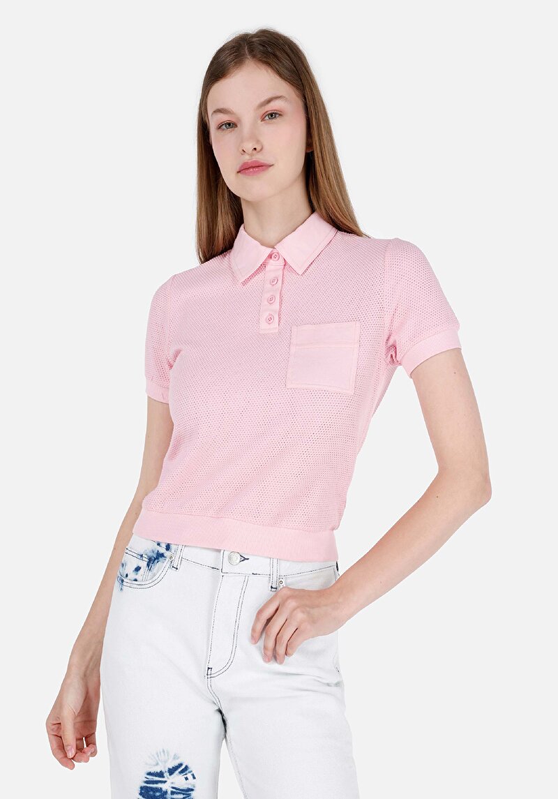 Зображення Футболка З Коротким Рукавом Жіноча Рожева  Cl1067994