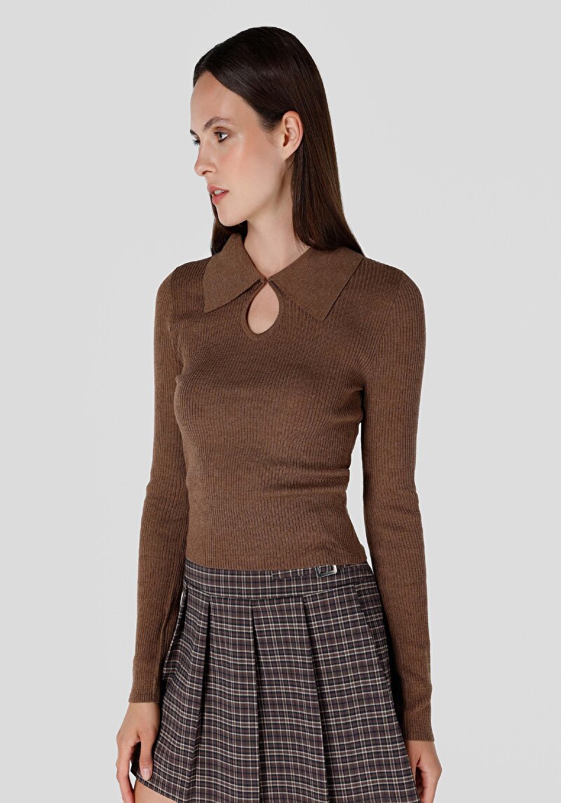 Зображення Светр Жіночий Коричневий  Cl1065282