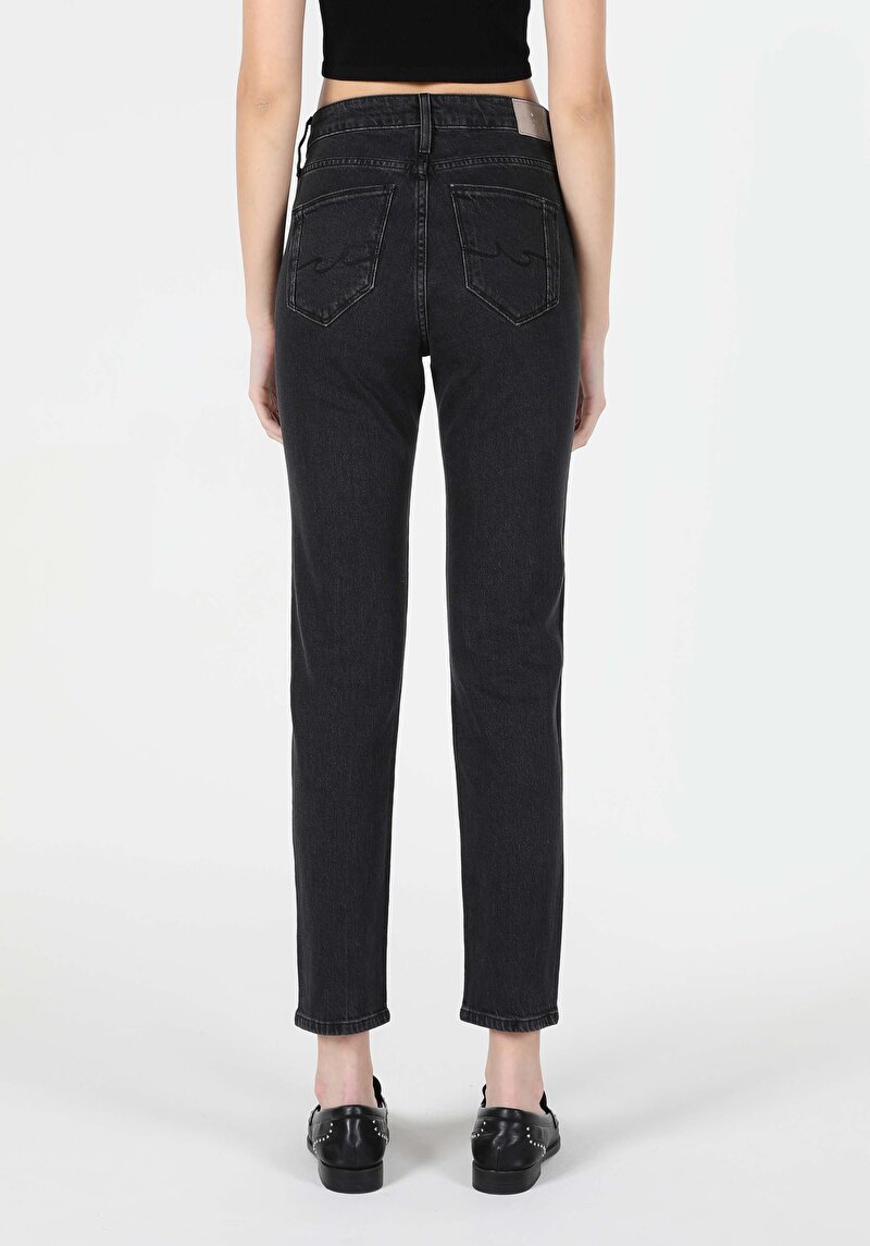Зображення 703 Carla Джинси Жіночі Чорні Вузького Крою Cl1062184