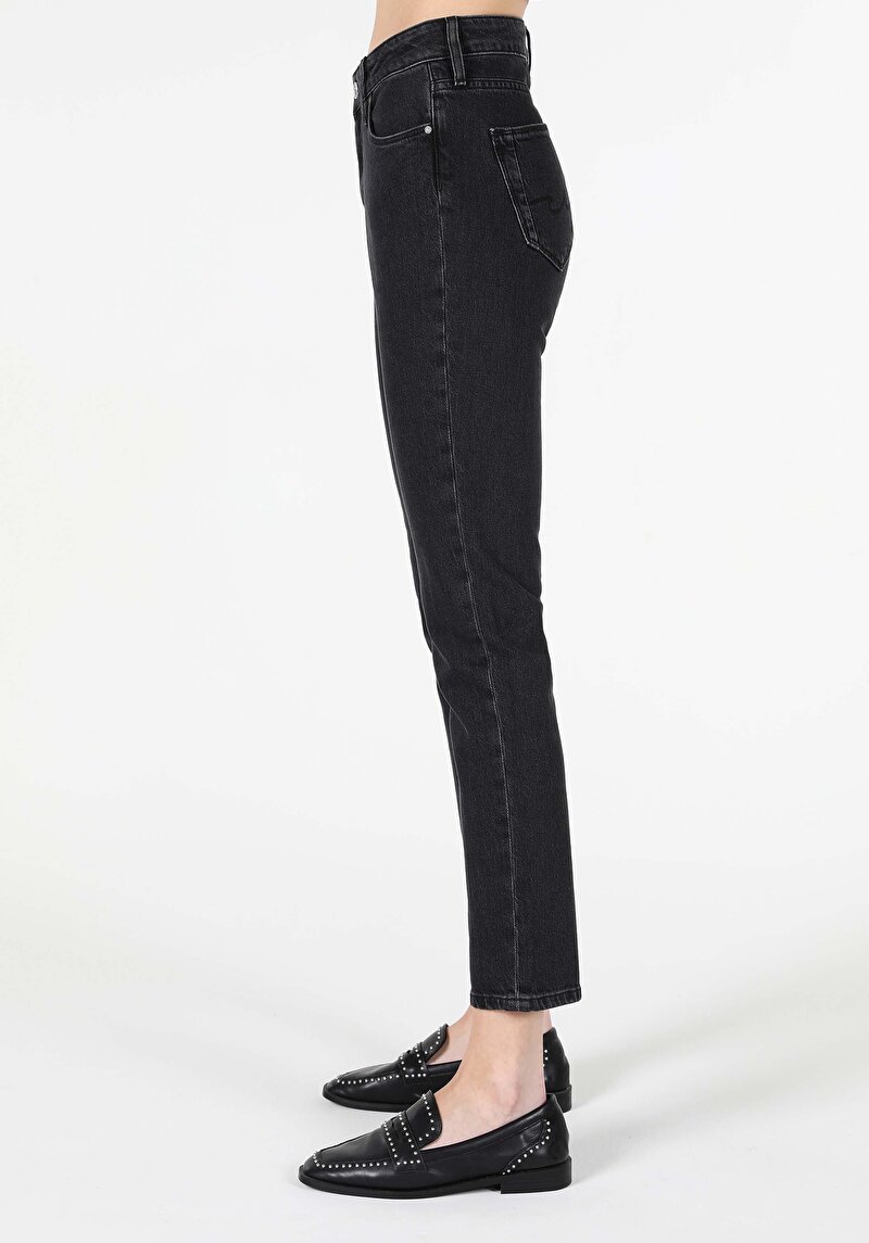 Зображення 703 Carla Джинси Жіночі Чорні Вузького Крою Cl1062184