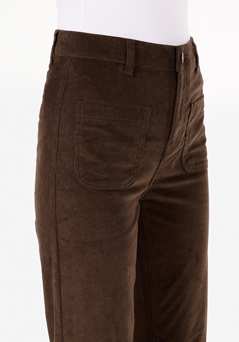 Показати інформацію про Брюки Жіночі Коричневі  Cl1071179