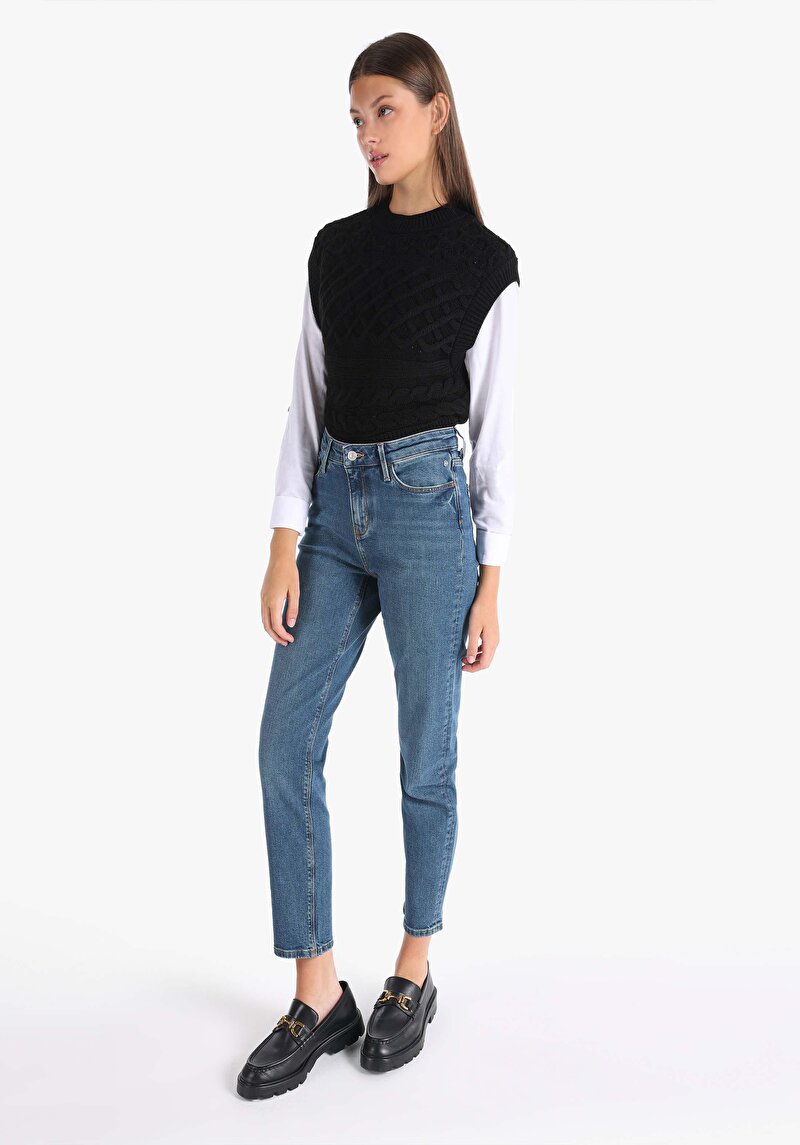 Зображення 703 Carla Джинси Жіночі  Вузького Крою Cl1065294