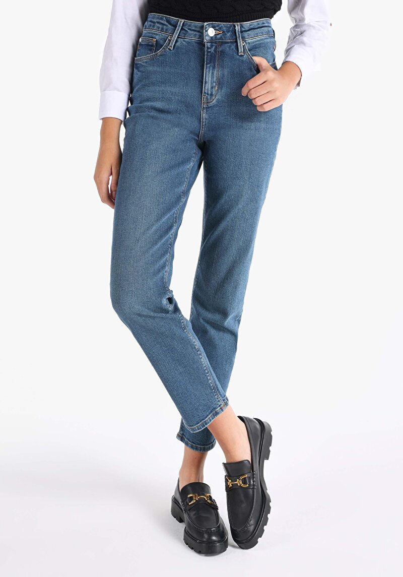 Зображення 703 Carla Джинси Жіночі Вузького Крою Cl1065294