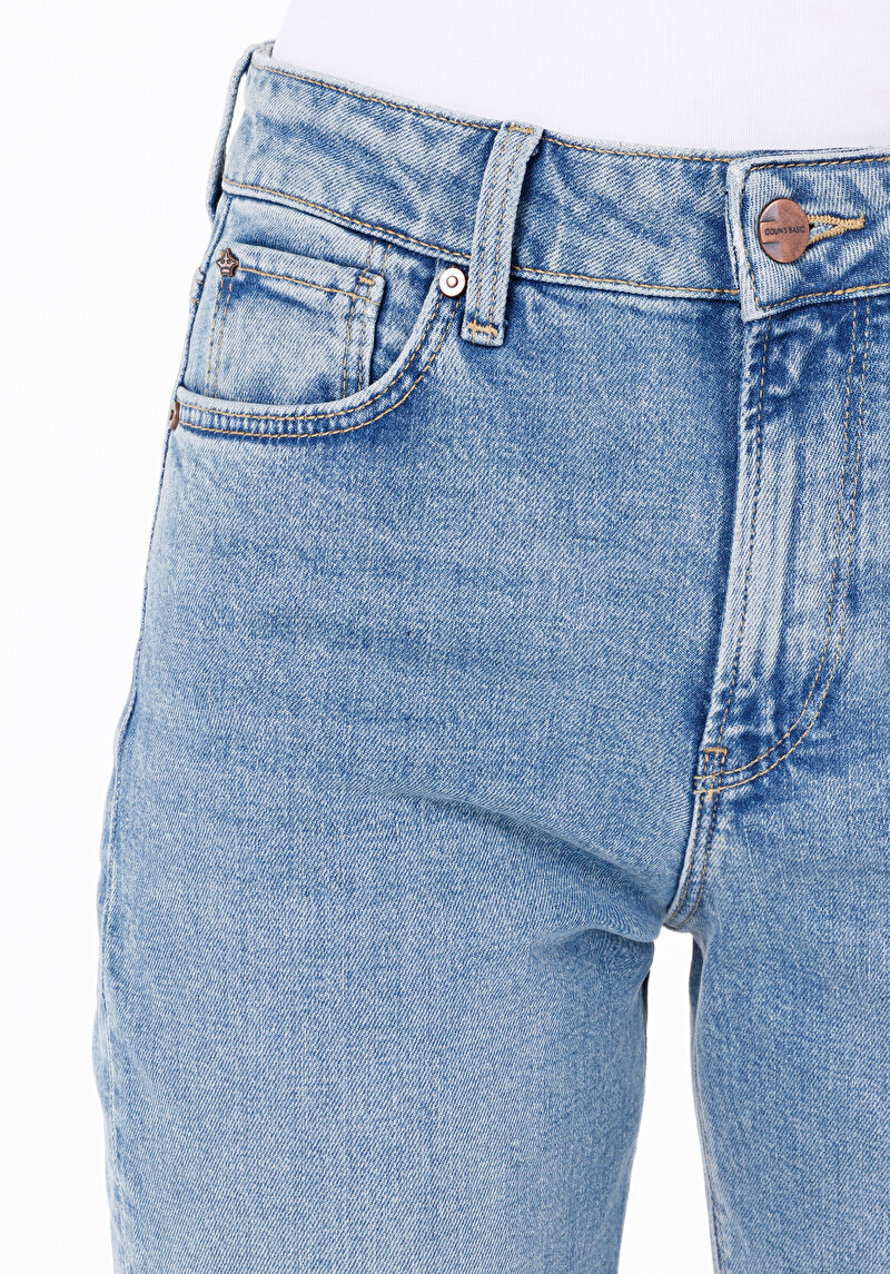 Показати інформацію про 896  Maria Джинси Жіночі Блакитні  Cl1068698