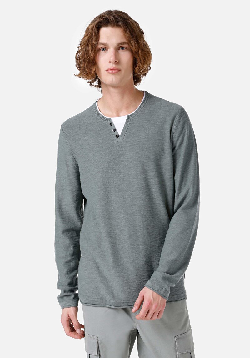 Зображення Светр Чоловічий Зелений  Cl1066806