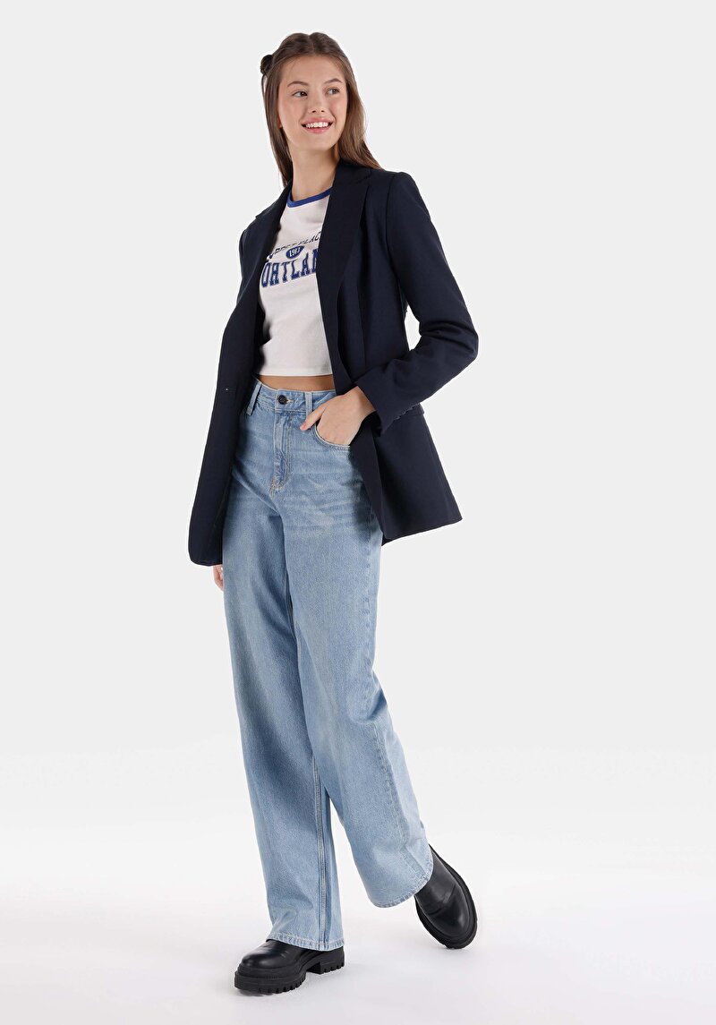 Зображення 970 Berry Джинси Жіночі Блакитні Класичного Крою Cl1068704