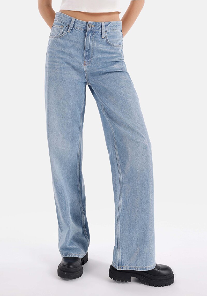 Зображення 970 Berry Джинси Жіночі Блакитні Класичного Крою Cl1068704