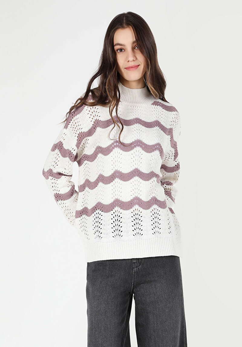 Показати інформацію про Светр Жіночий Білий  Cl1062231