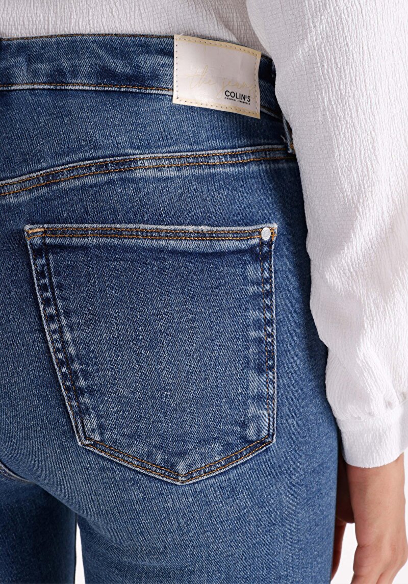 Показати інформацію про 759 Lara Джинси Жіночі Блакитні  Cl1065306