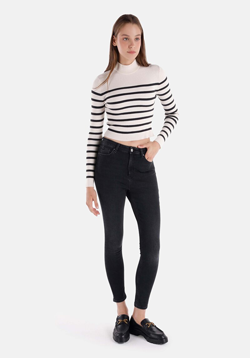 Зображення 760 Diana Джинси Жіночі Чорні  Cl1065322