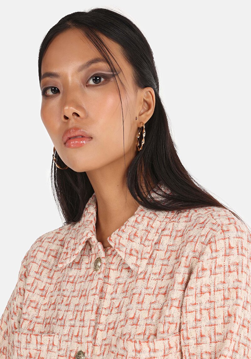 Показати інформацію про Сорочка З Довгим Рукавом Жіноча Коричнева  Cl1066875