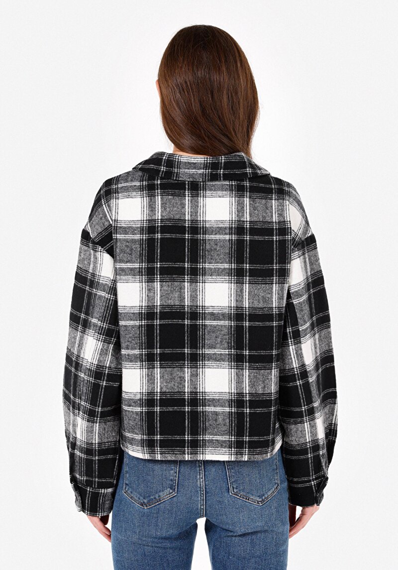 Показати інформацію про Сорочка З Довгим Рукавом Жіноча Чорна  Cl1071205