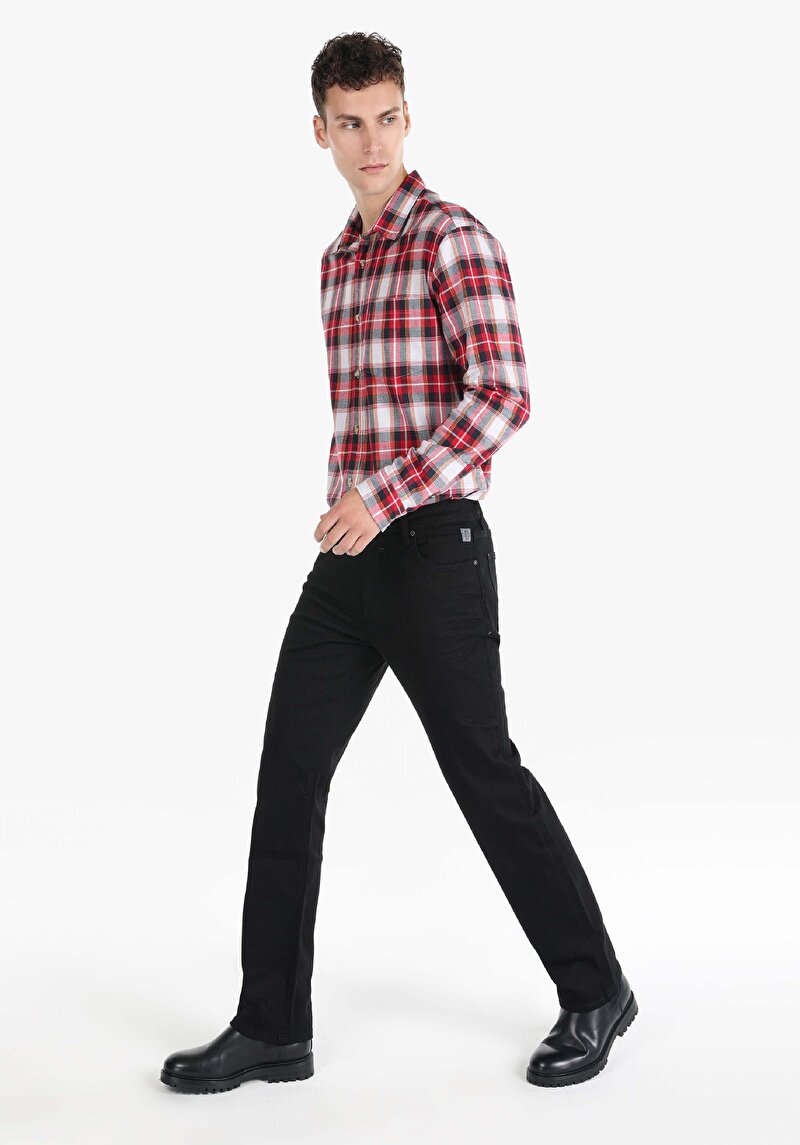 Показати інформацію про 045 David Джинси Чоловічі Чорні Класичного Крою Cl1065334