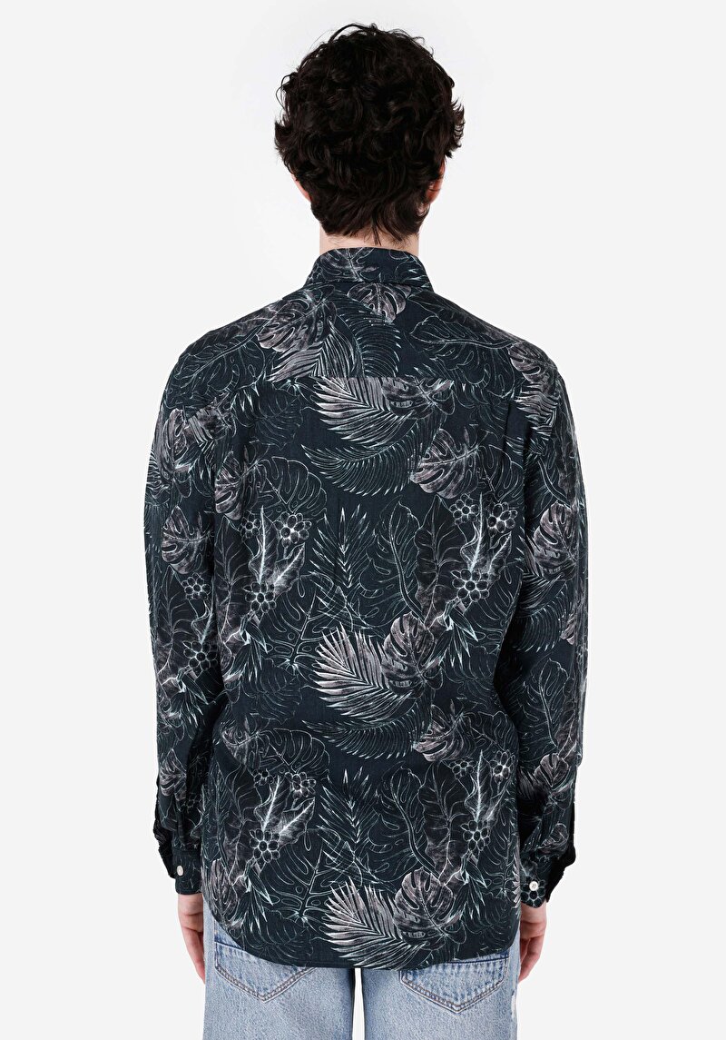 Показати інформацію про Сорочка З Довгим Рукавом Чоловіча Зелена  Cl1066940