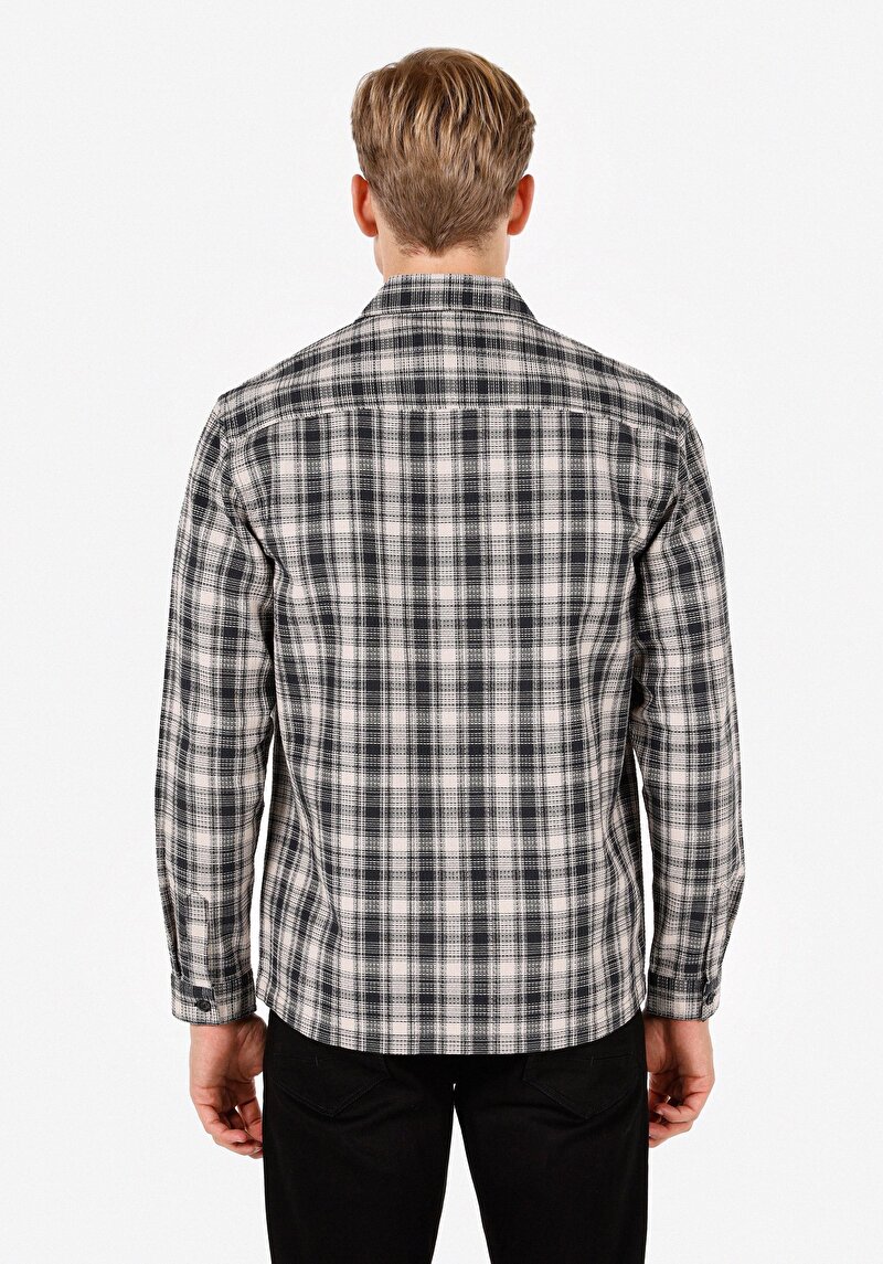 Зображення Сорочка З Довгим Рукавом Чоловіча Чорна Cl1070834