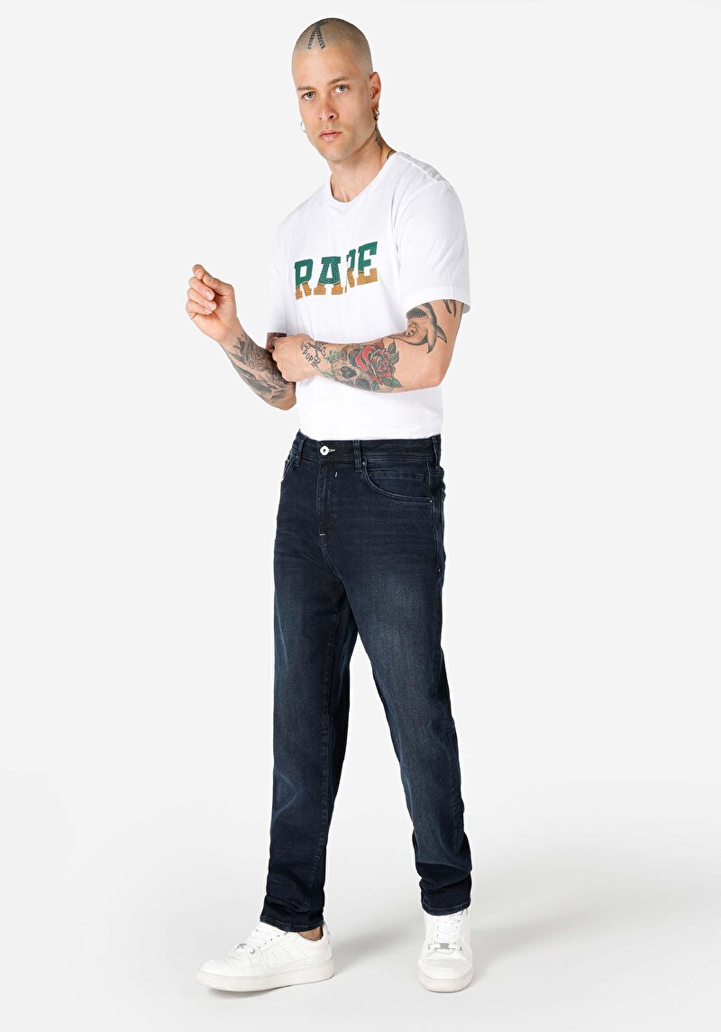 Зображення 067 Jack Джинси Чоловічі Сині Класичного Крою Cl1065349