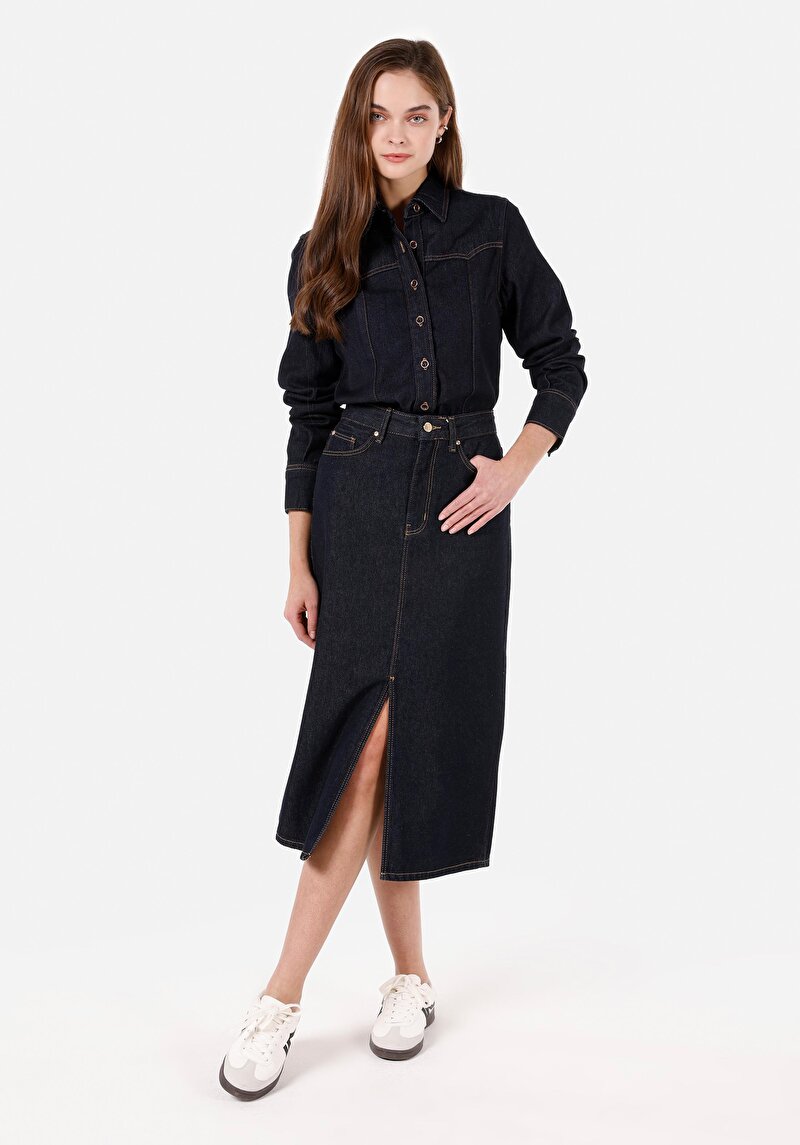 Показати інформацію про 480 Bovary Сорочка З Довгим Рукавом Жіноча Блакитна  Cl1071527