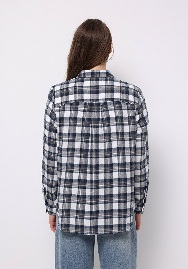 Показати інформацію про Сорочка З Довгим Рукавом Жіноча Блакитна  Cl1071217