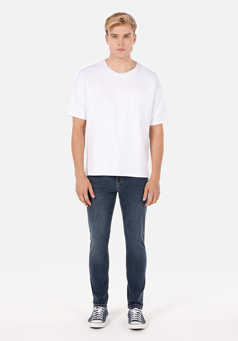 Зображення 035 Ryan Джинси Чоловічі Блакитні  Cl1071221