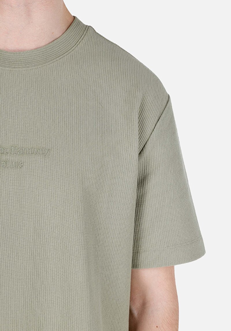 Показати інформацію про Футболка З Коротким Рукавом Чоловіча Зелена  Cl1068266