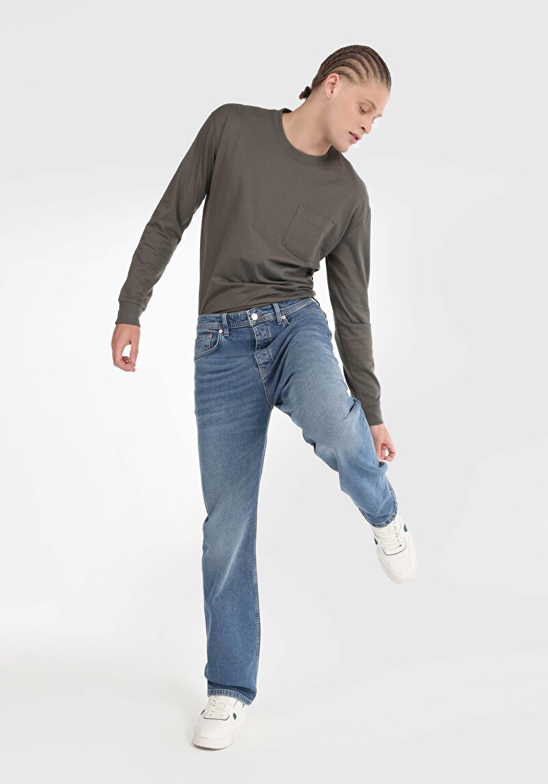 Зображення 059 Jacob Джинси Чоловічі Білі Cl1065408