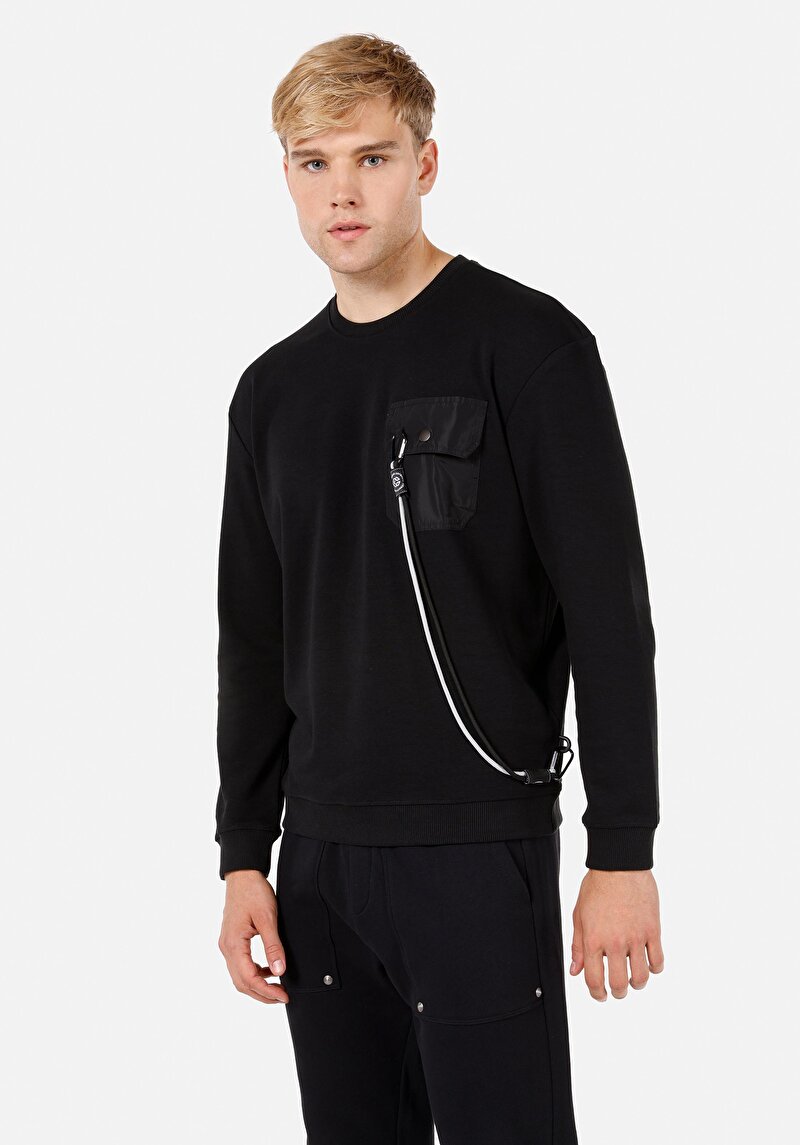 Зображення Толстовка Чоловіча Чорна  Cl1071222