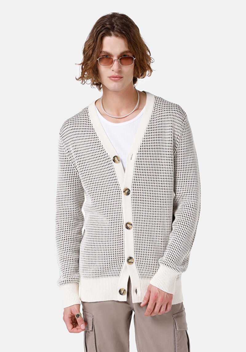 Зображення Кардиган Чоловічий Білий Cl1067003