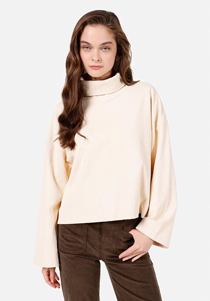 Зображення Футболка З Довгим Рукавом Жіноча Бежева  Cl1071552