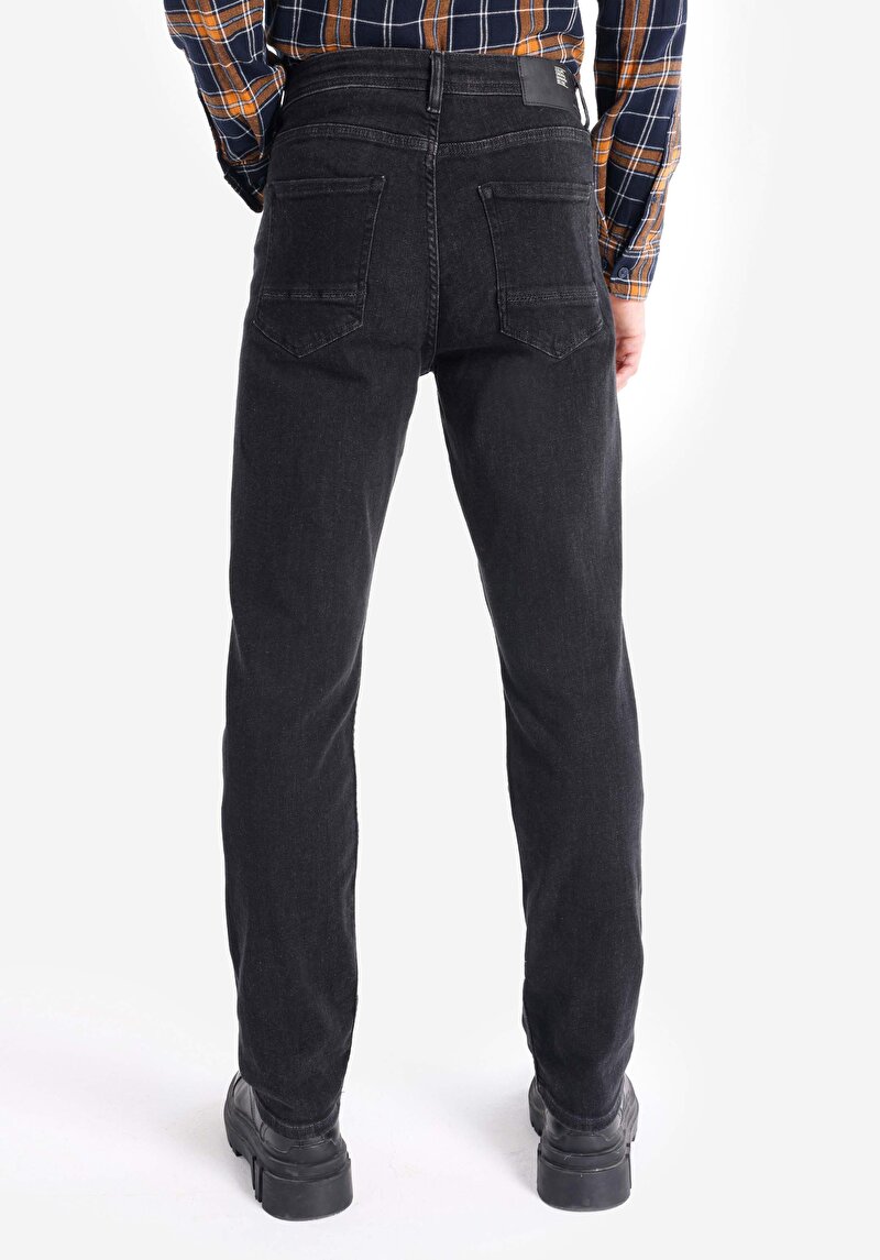 Зображення 045 David Джинси Чоловічі Чорні Класичного Крою Cl1065411