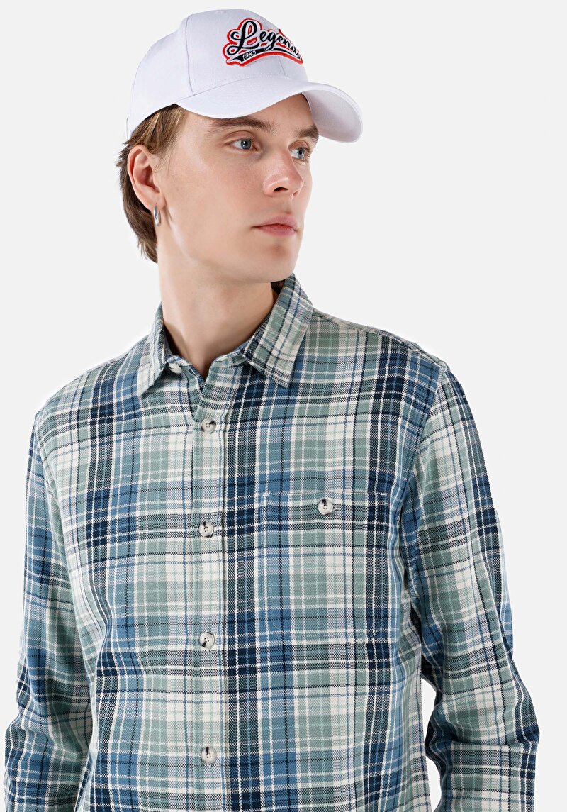 Показати інформацію про Сорочка З Довгим Рукавом Чоловіча Мультіколор  Cl1067021