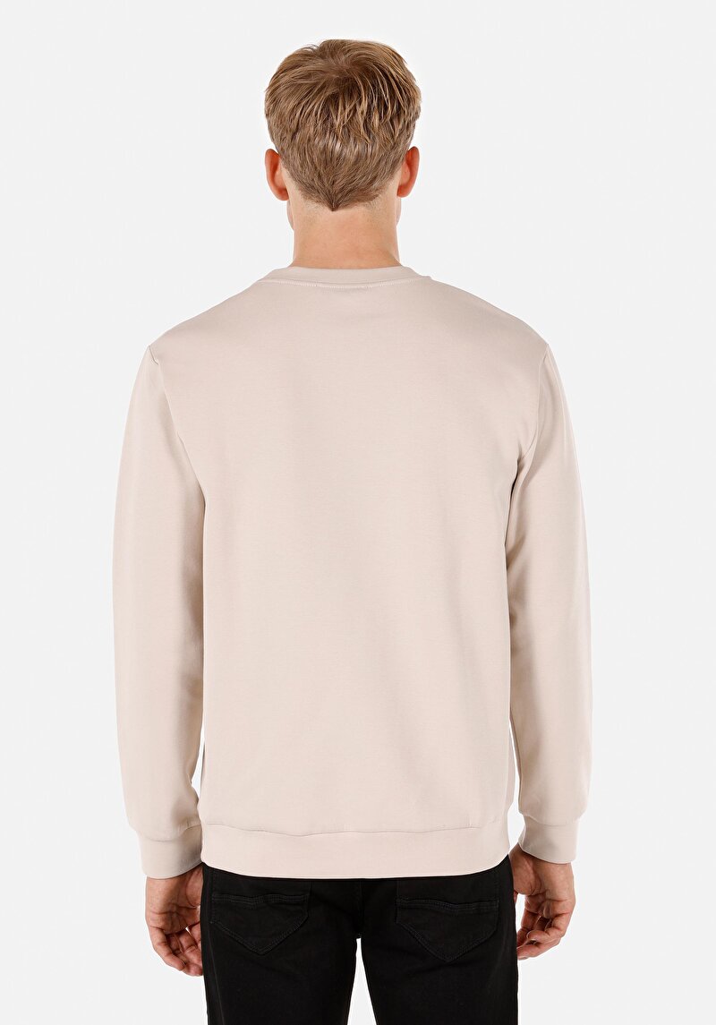 Показати інформацію про Футболка З Довгим Рукавом Чоловіча Бежева  Cl1071232