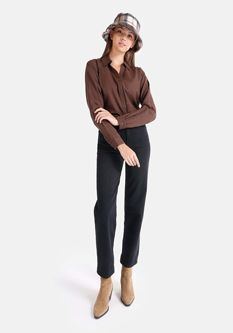 Зображення 884 Lauren Джинси Жіночі Чорні Прямого Крою Cl1065415