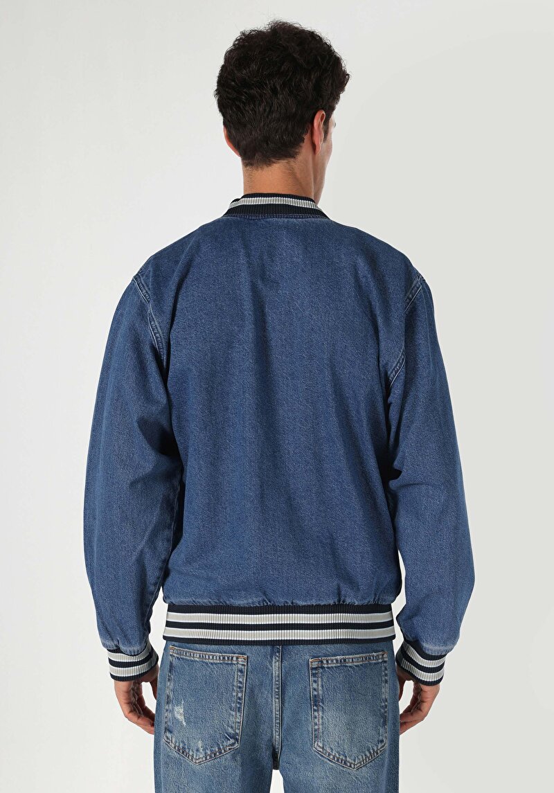 Показати інформацію про Піджак Чоловічий Блакитний  Cl1062448