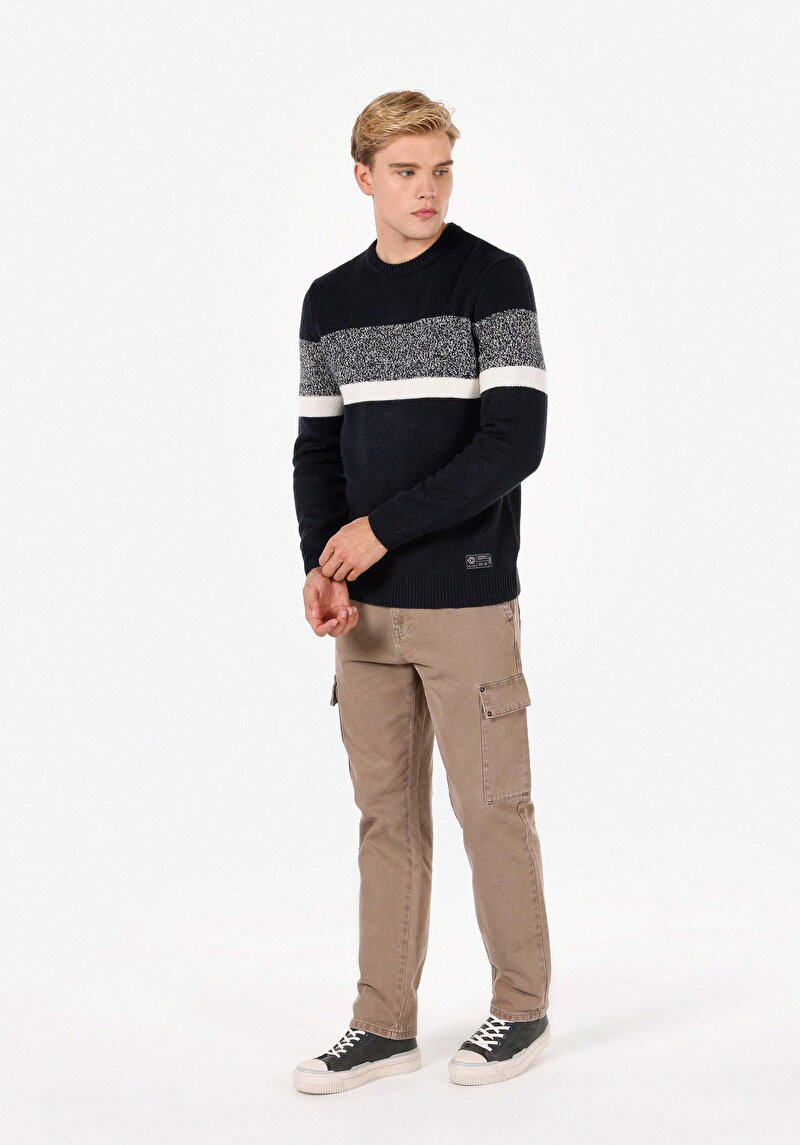 Показати інформацію про Светр Чоловічий Синій  Cl1071564