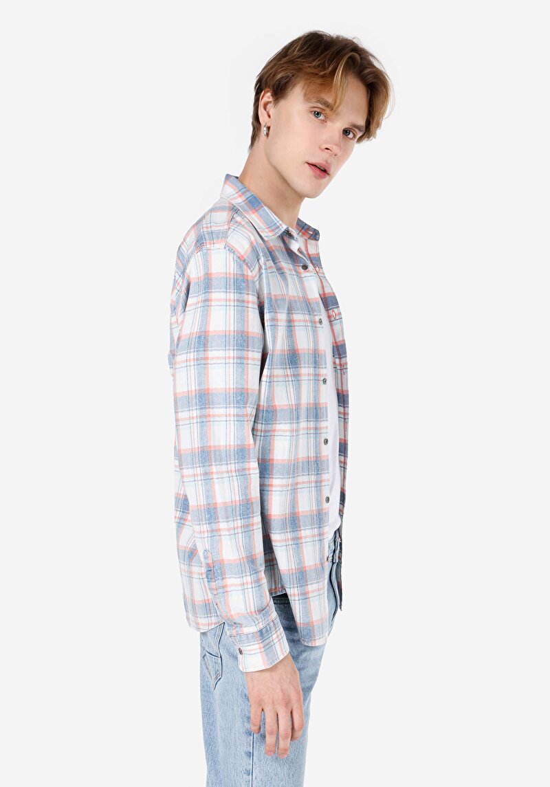 Зображення Сорочка З Довгим Рукавом Чоловіча Мультіколор Cl1068406