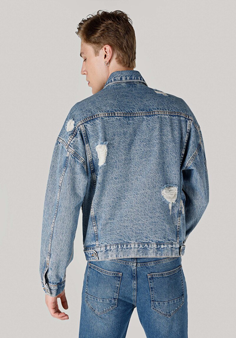 Показати інформацію про Піджак Чоловічий Блакитний  Cl1062450