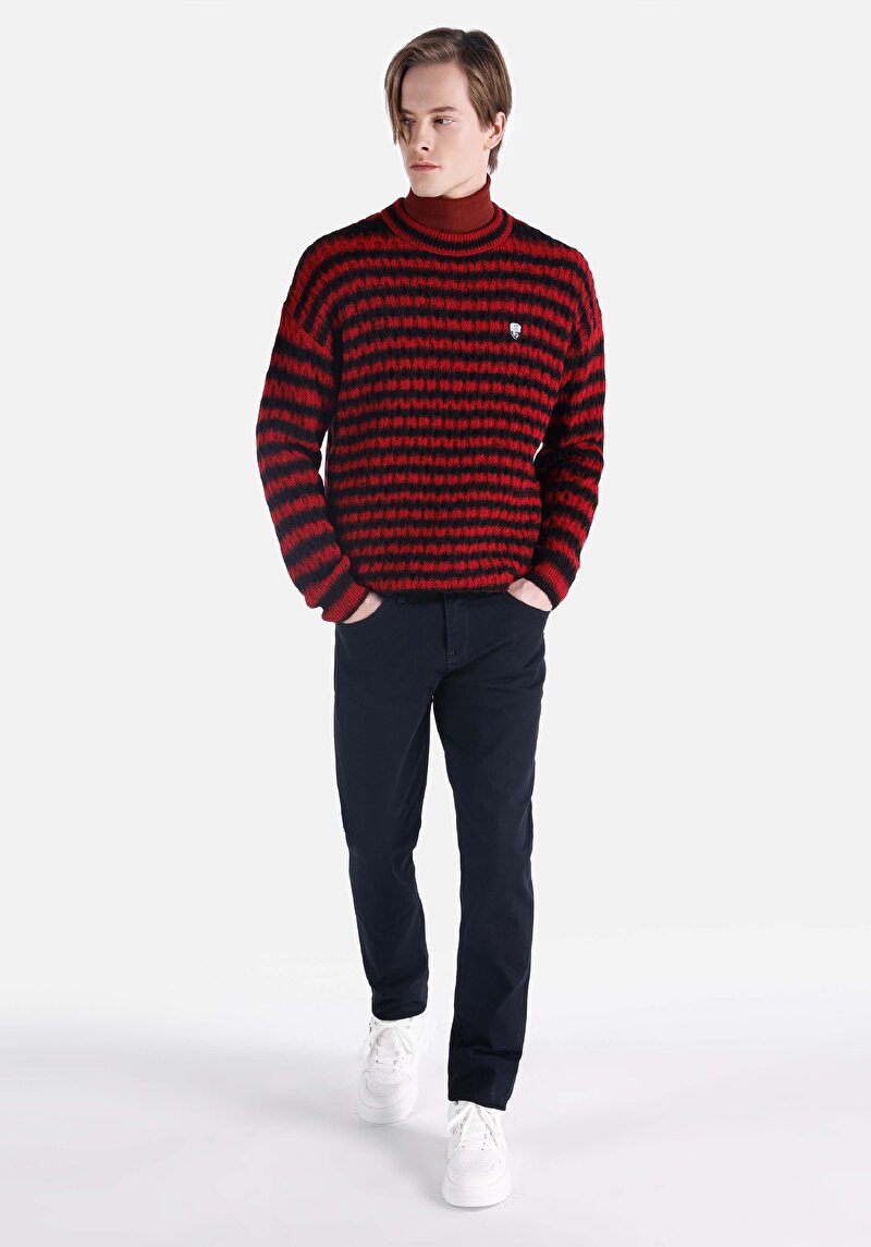 Показати інформацію про 044 Karl Джинси Чоловічі Сині Прямого Крою Cl1068511