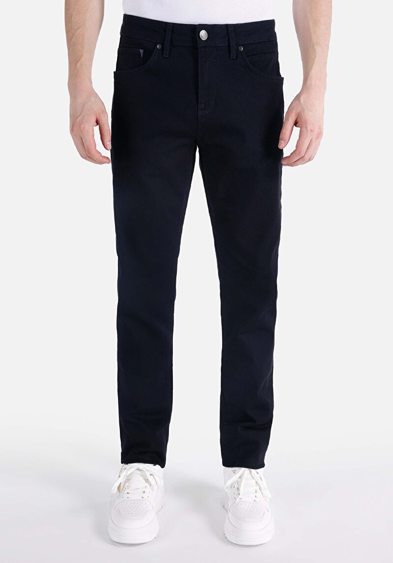 Показати інформацію про 044 Karl Джинси Чоловічі Сині Прямого Крою Cl1068511