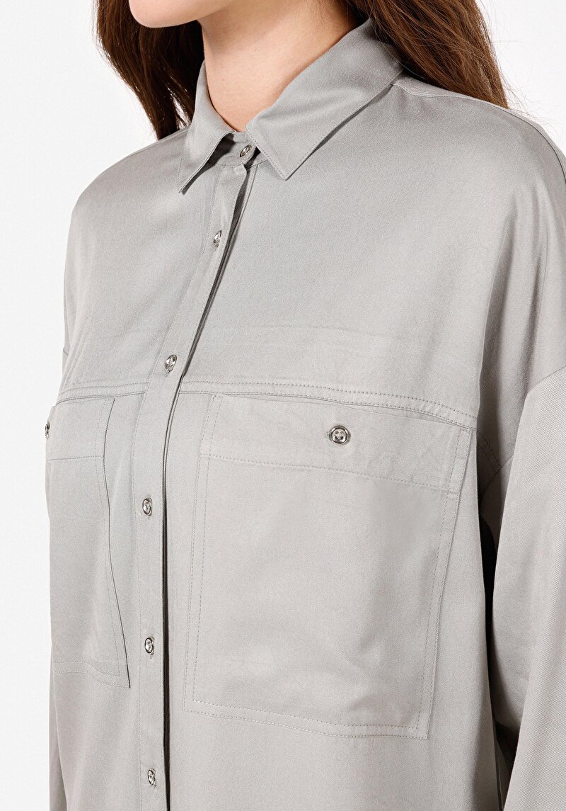 Зображення Сорочка З Довгим Рукавом Жіноча Зелена Cl1071585