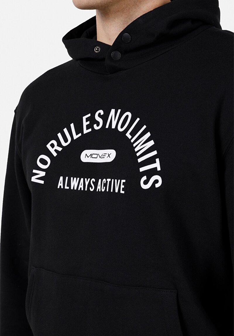 Показати інформацію про Толстовка Чоловіча Чорна  Cl1070964