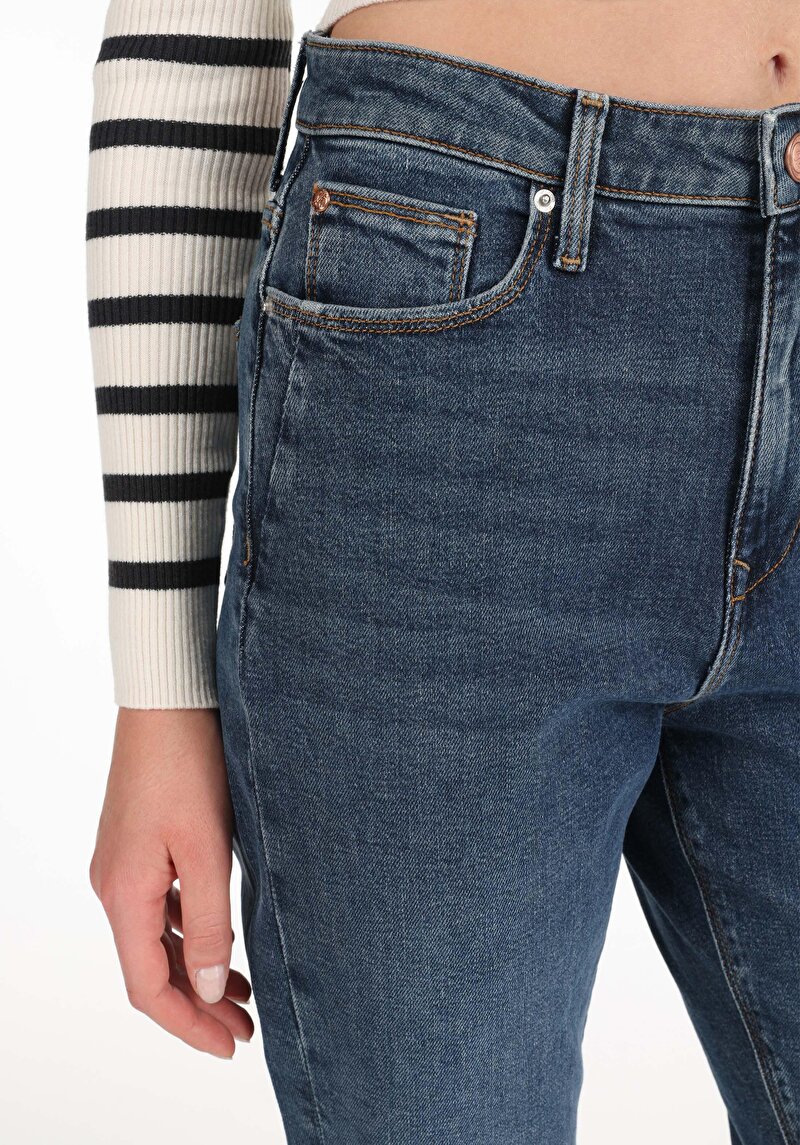 Показати інформацію про 896  Maria Джинси Жіночі Блакитні  Cl1065444