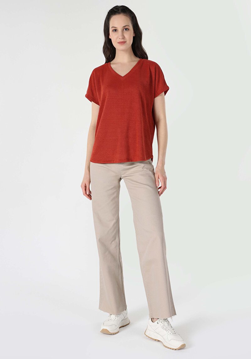 Показати інформацію про Футболка З Коротким Рукавом Жіноча Помаранчева  Cl1062478